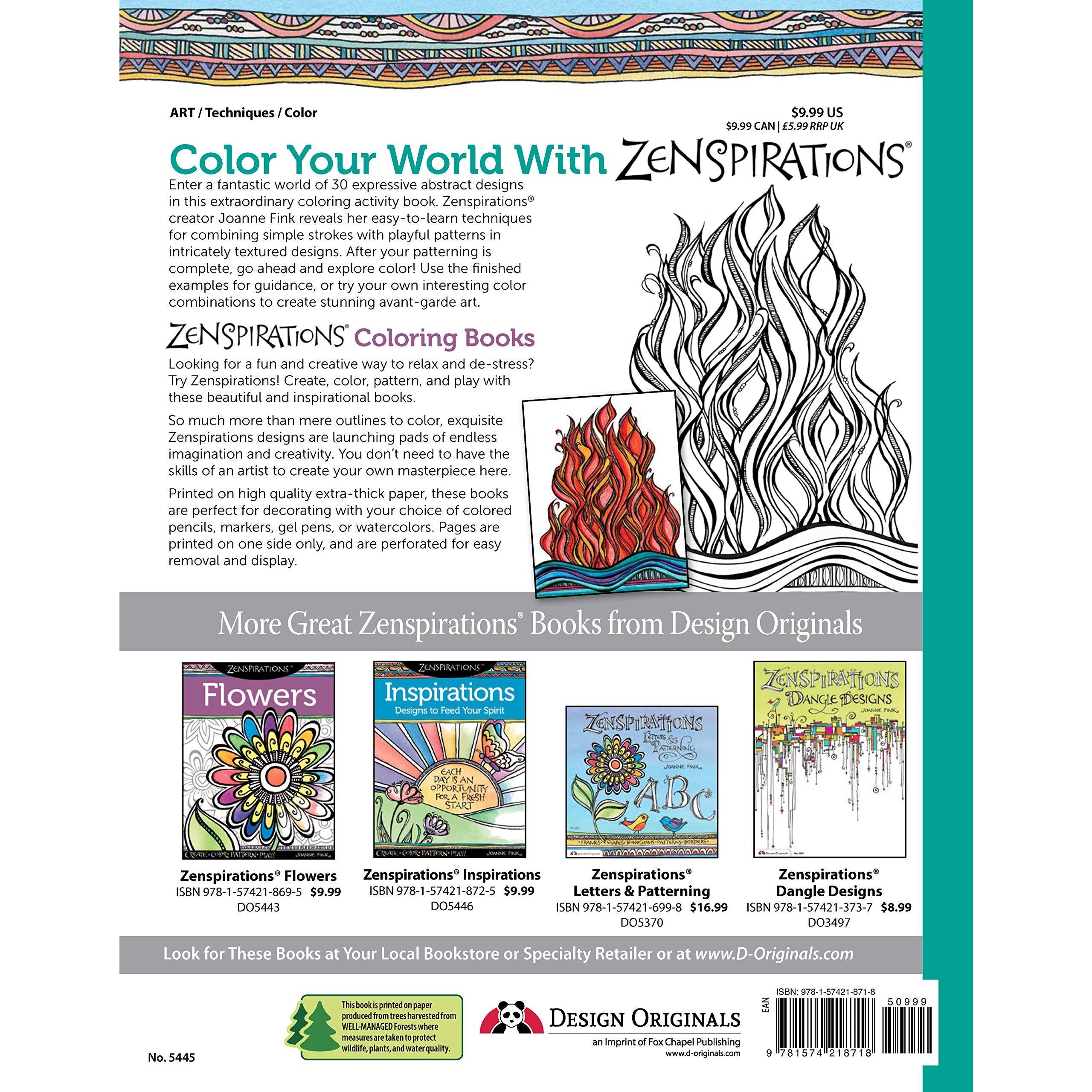 COLORING BOOK ABSTRACT & GEOMETRIC DESIGNS