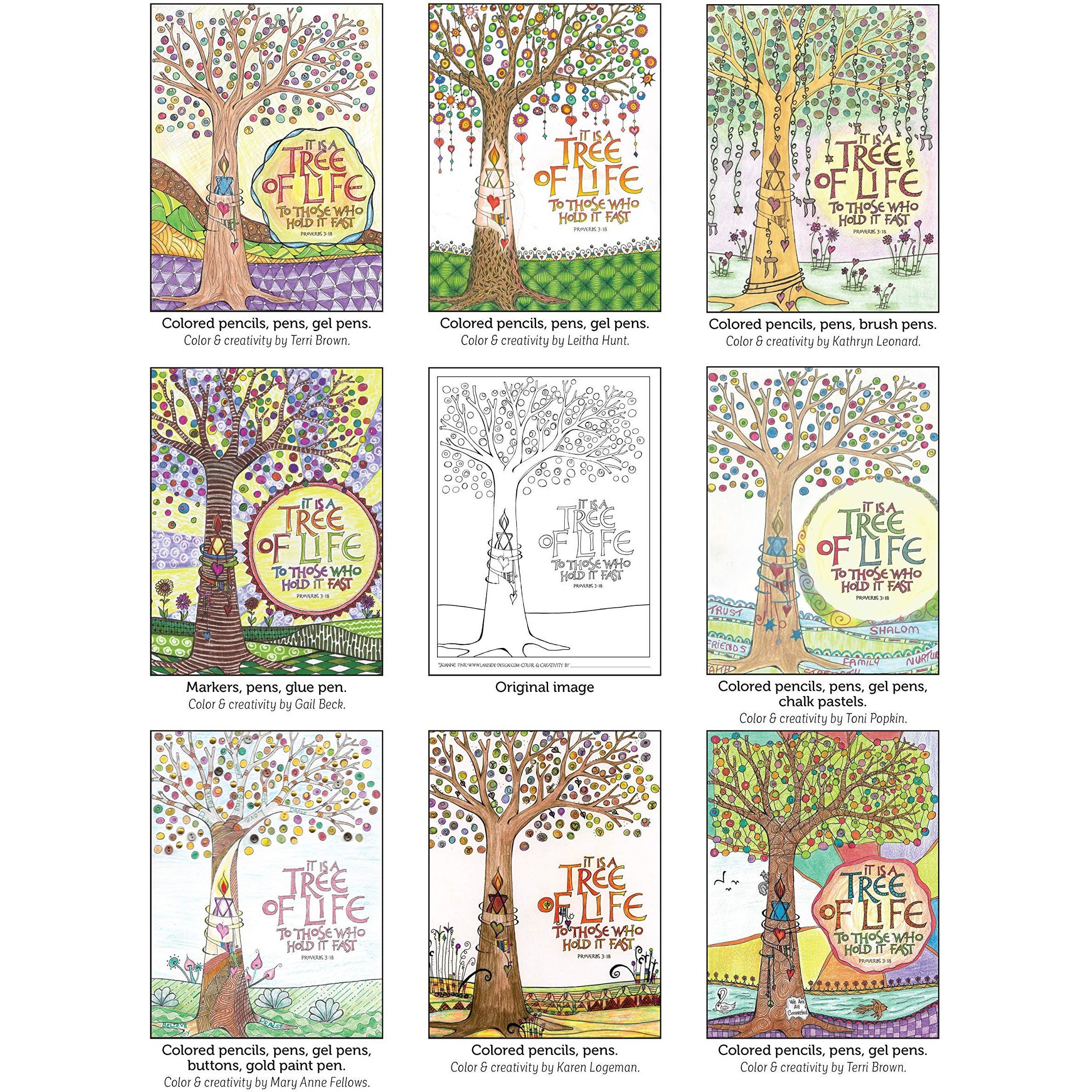COLORING BOOK JUDAIC EXPRESSIONS