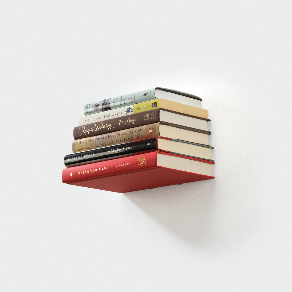 Conceal Invisible Book Shelf Silver