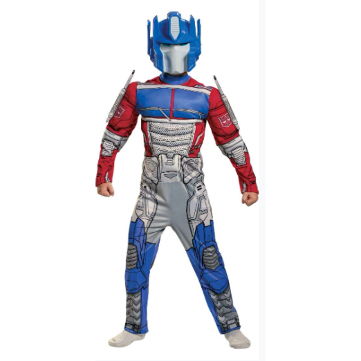 OPTIMUS WITH MUSCLE BOY COSTUME