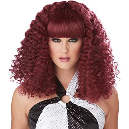 Disco lady Red Wig