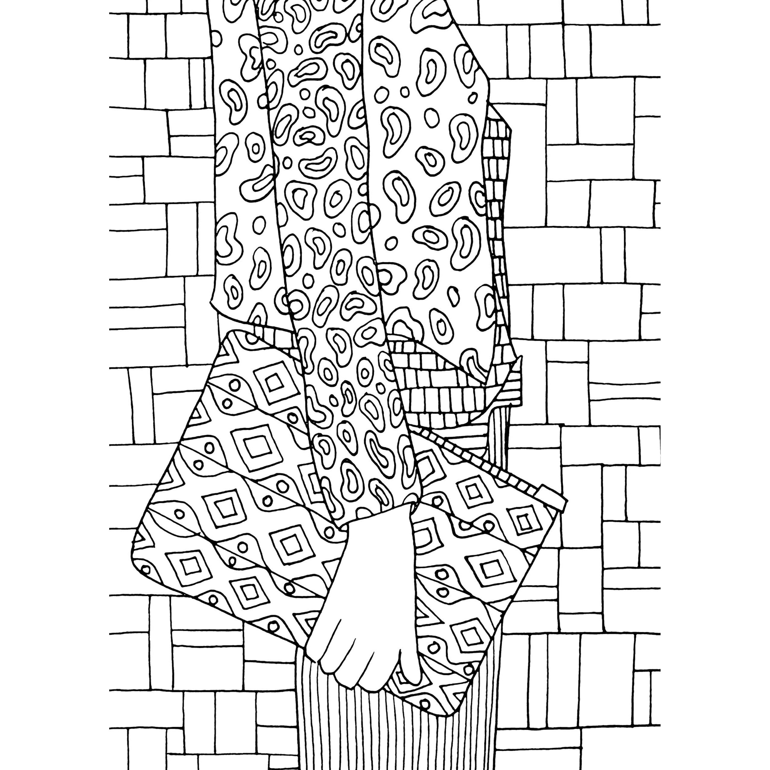 COLORING BOOK FASHION 5" X 7"