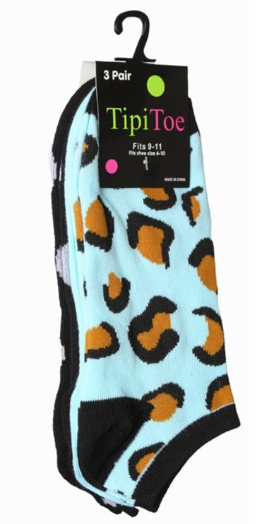 Women's 3 Pair Ankle Socks