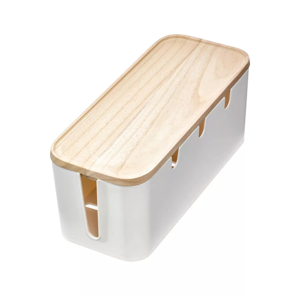 Eco Office Cord Organizer Coconut/Natural