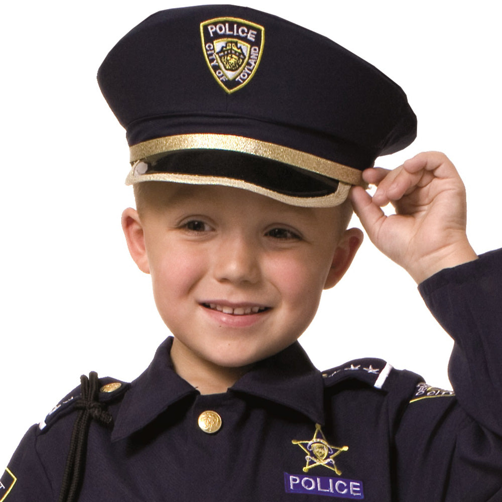 POLICE HAT KID