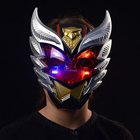 Light up Warrior Mask