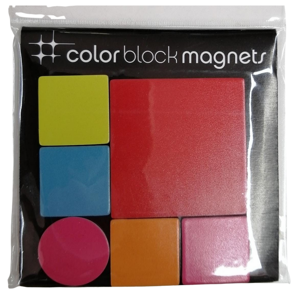 Color Block Magnets Set of 6