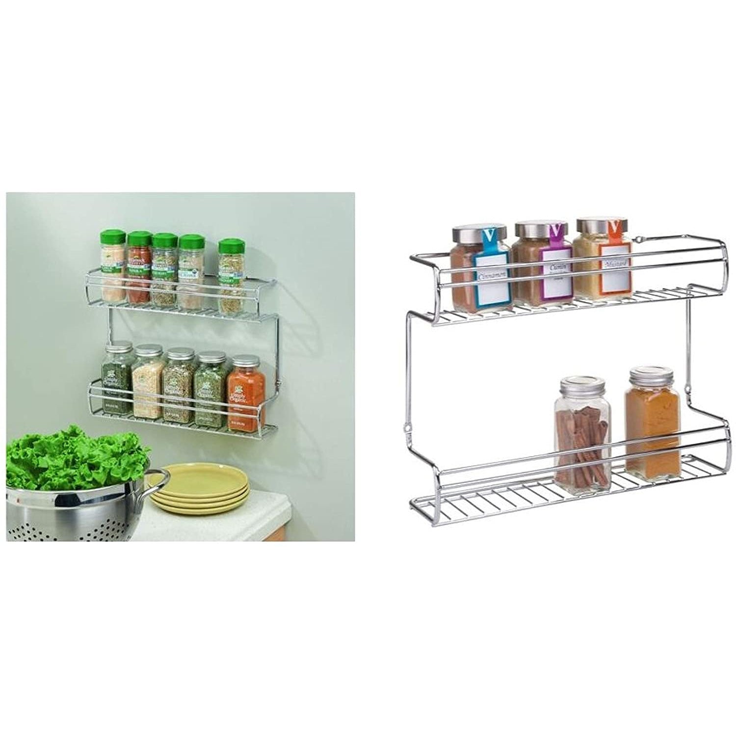 WALL MOUNT SPICE RACK