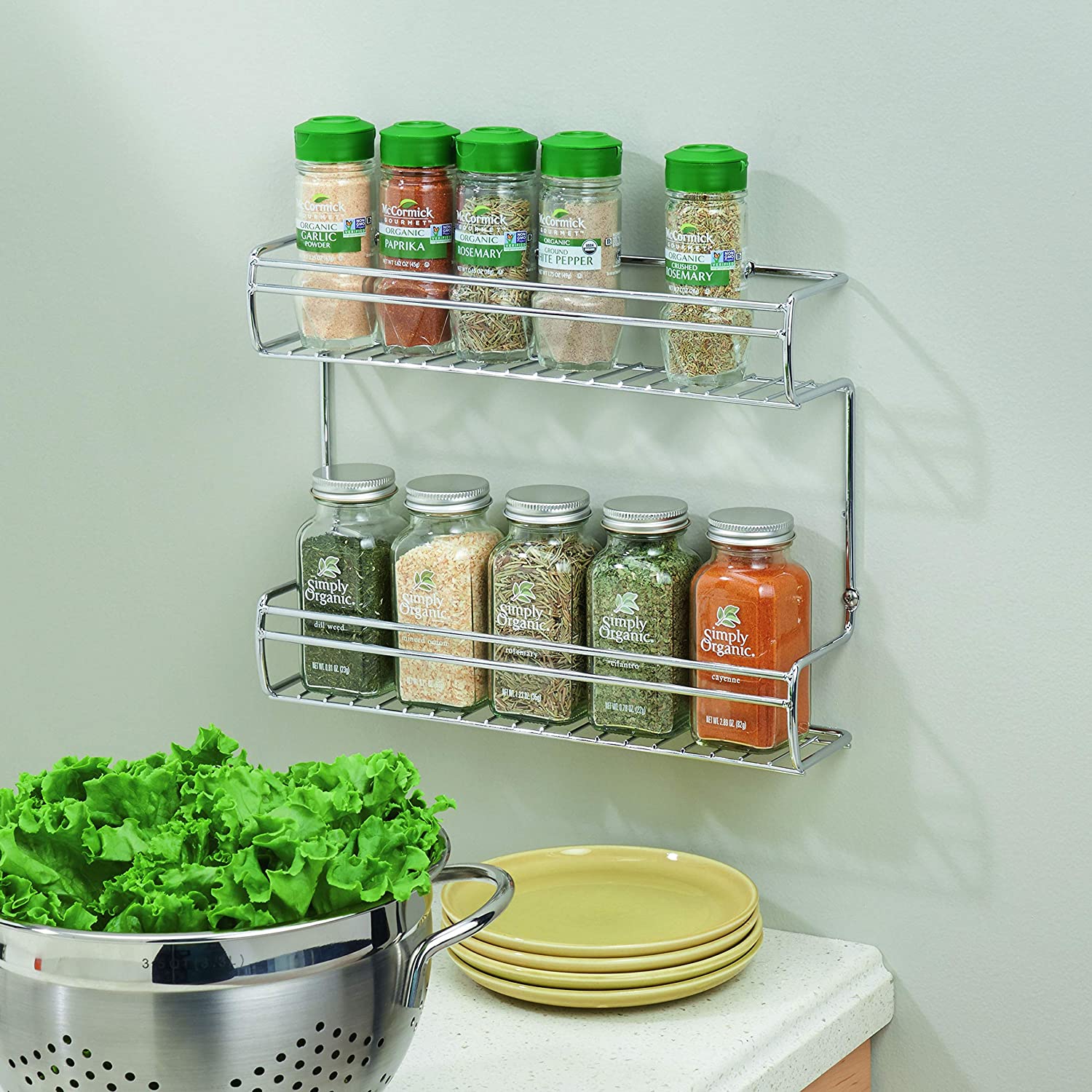 WALL MOUNT SPICE RACK