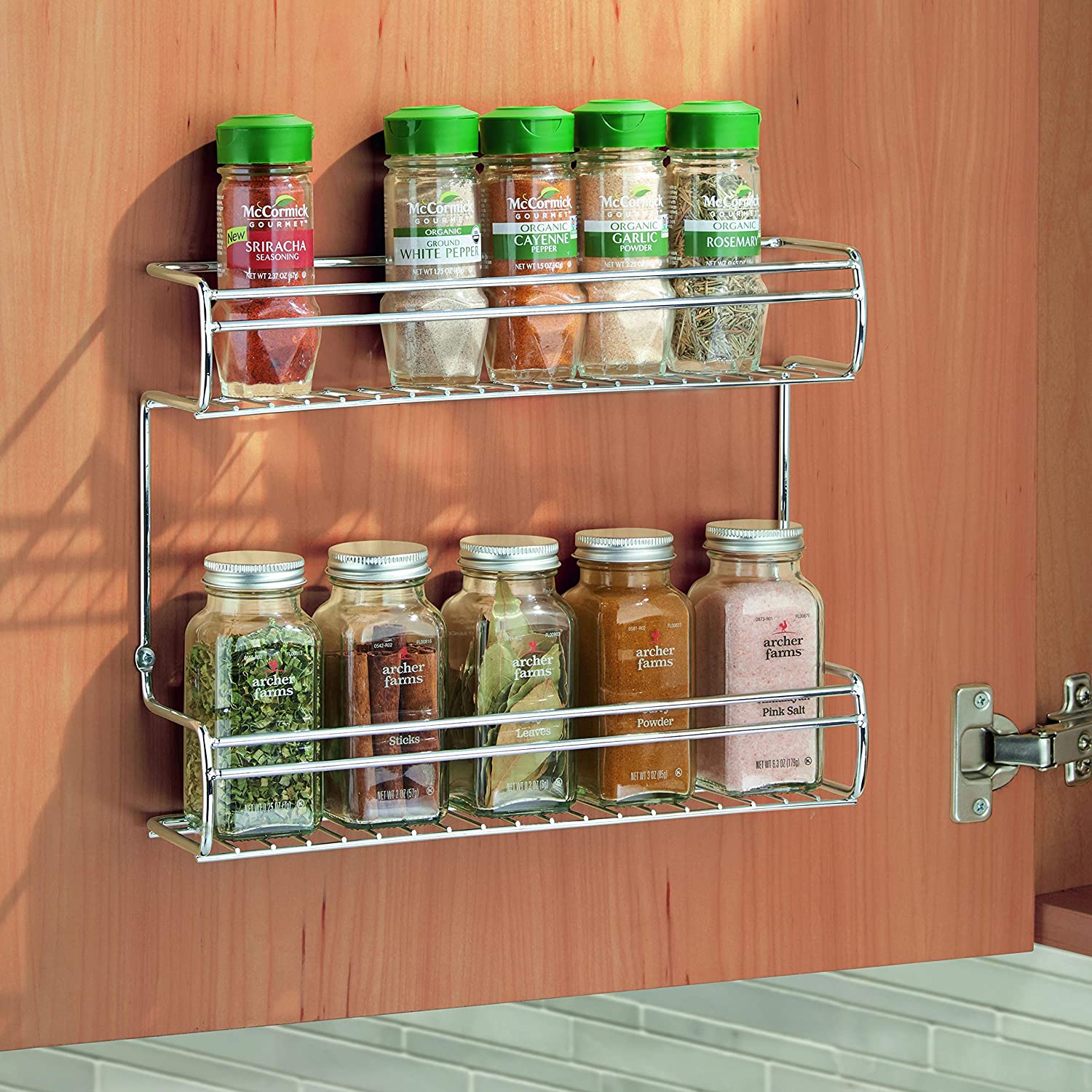 WALL MOUNT SPICE RACK