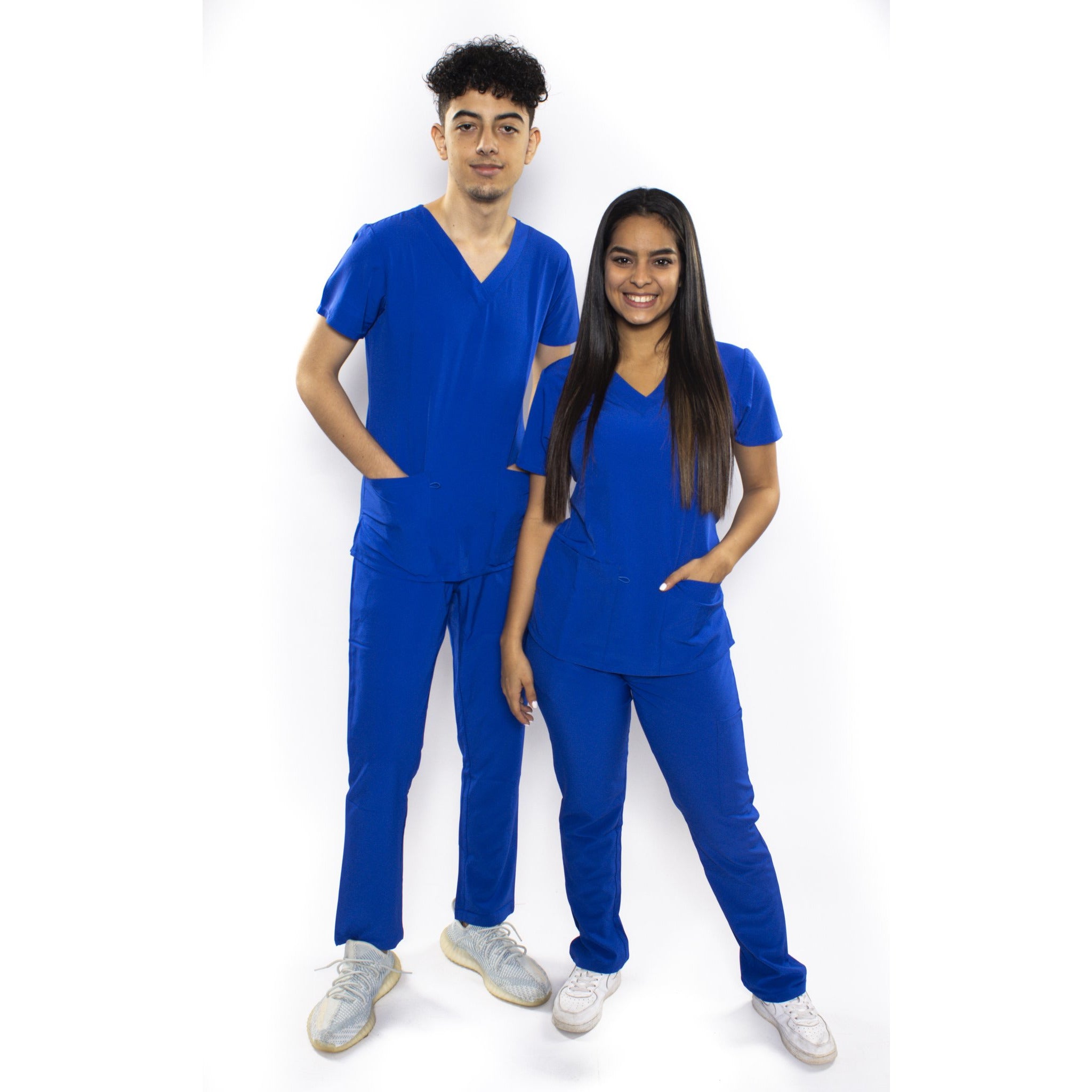 UNIFORME STRECH ROYAL BLUE - AZUL ELECTRICO