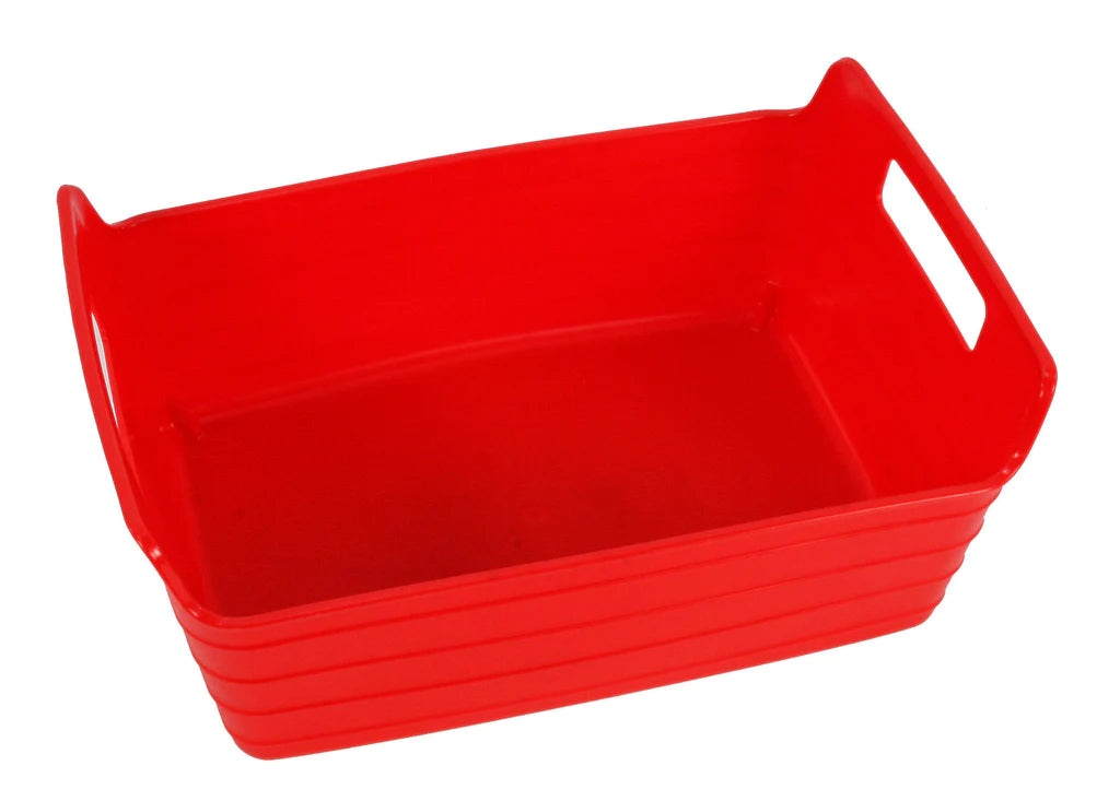 Large Flex Tray Red