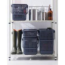 Modular Storage Basket Lid Dark Grey