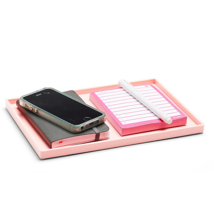 Large Slim Tray Blush 13.75" x 9.75" x 05"