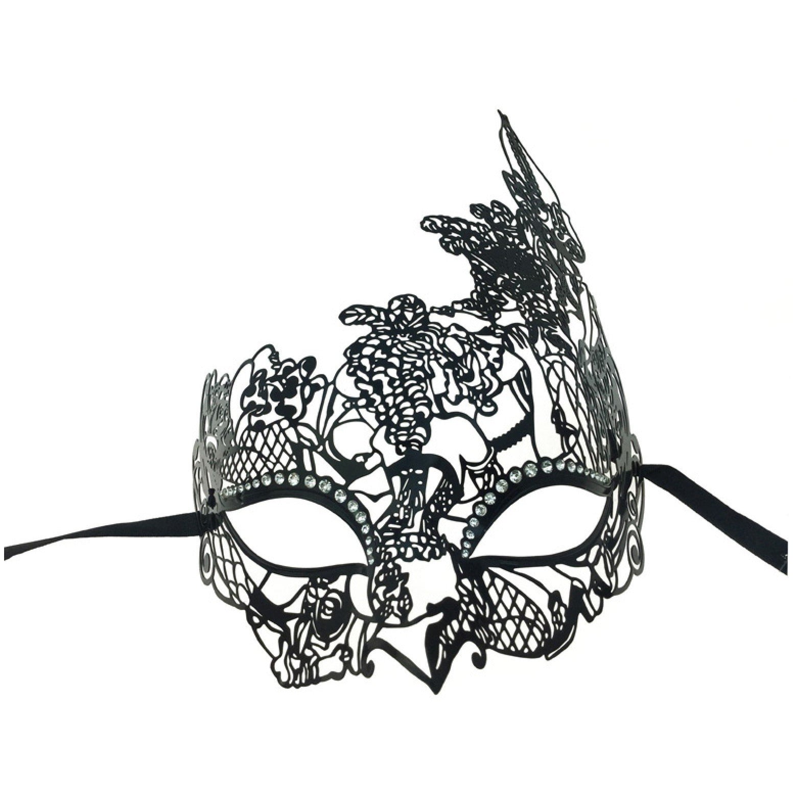 Gold & Black elegant mask