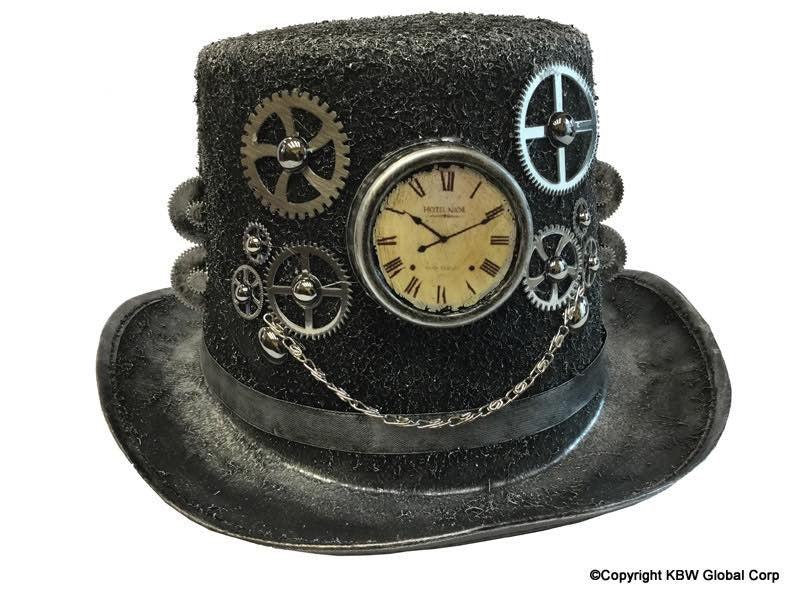 Steampunk hat Gold & Sister