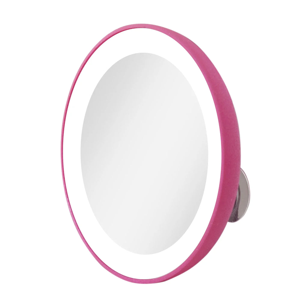 Mini LED Lighted 10x sport Mirror in PInk