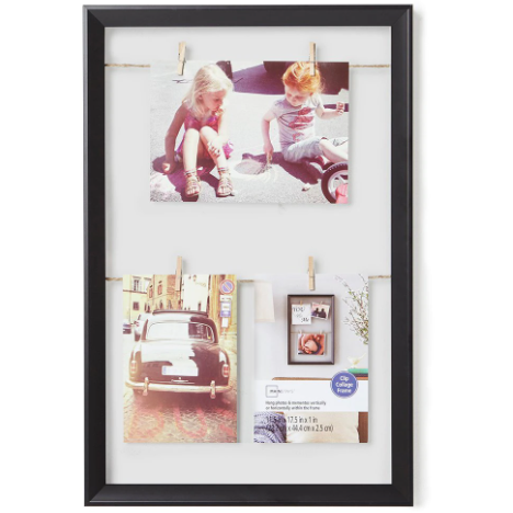 Clip Photo frame Black