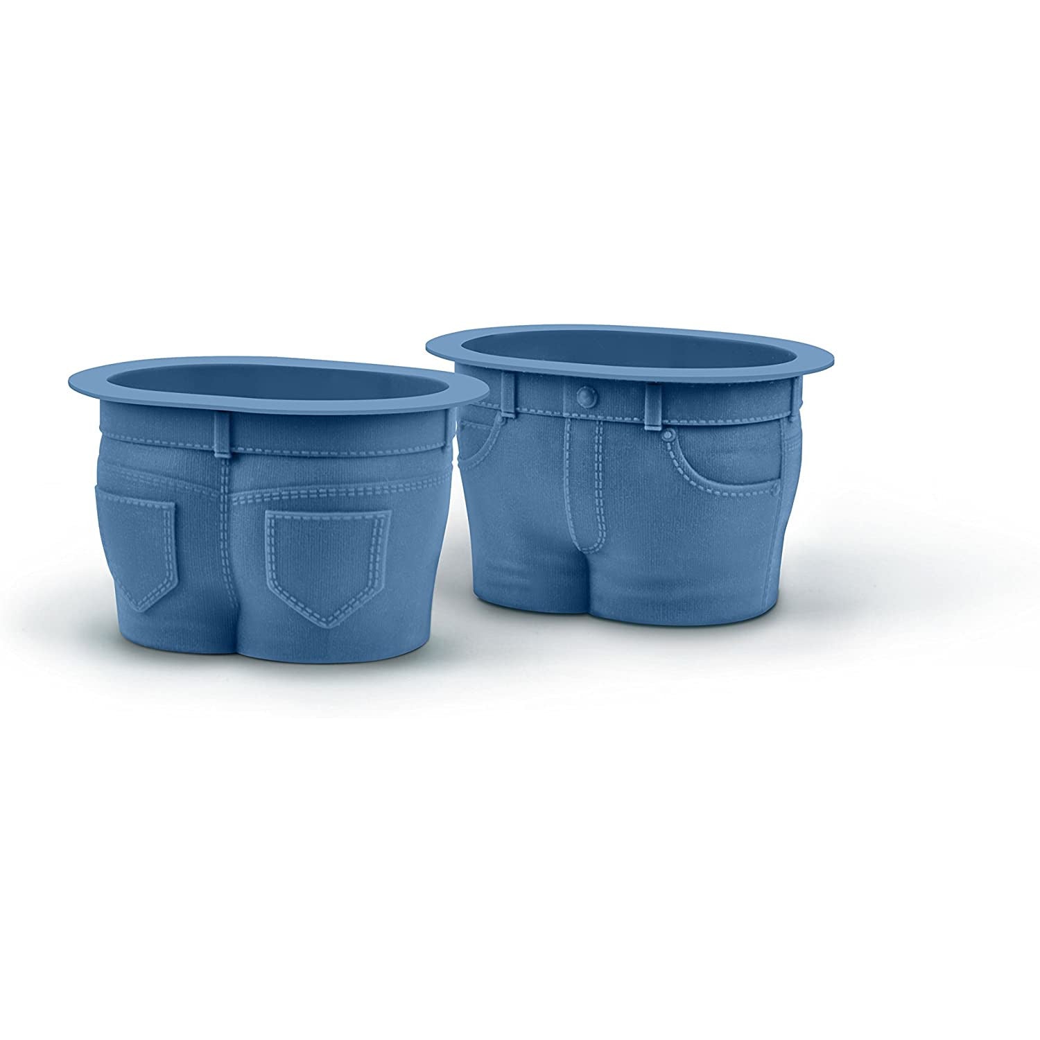 MUFFIN TOPS Denim-Style Baking Cups Set of 4