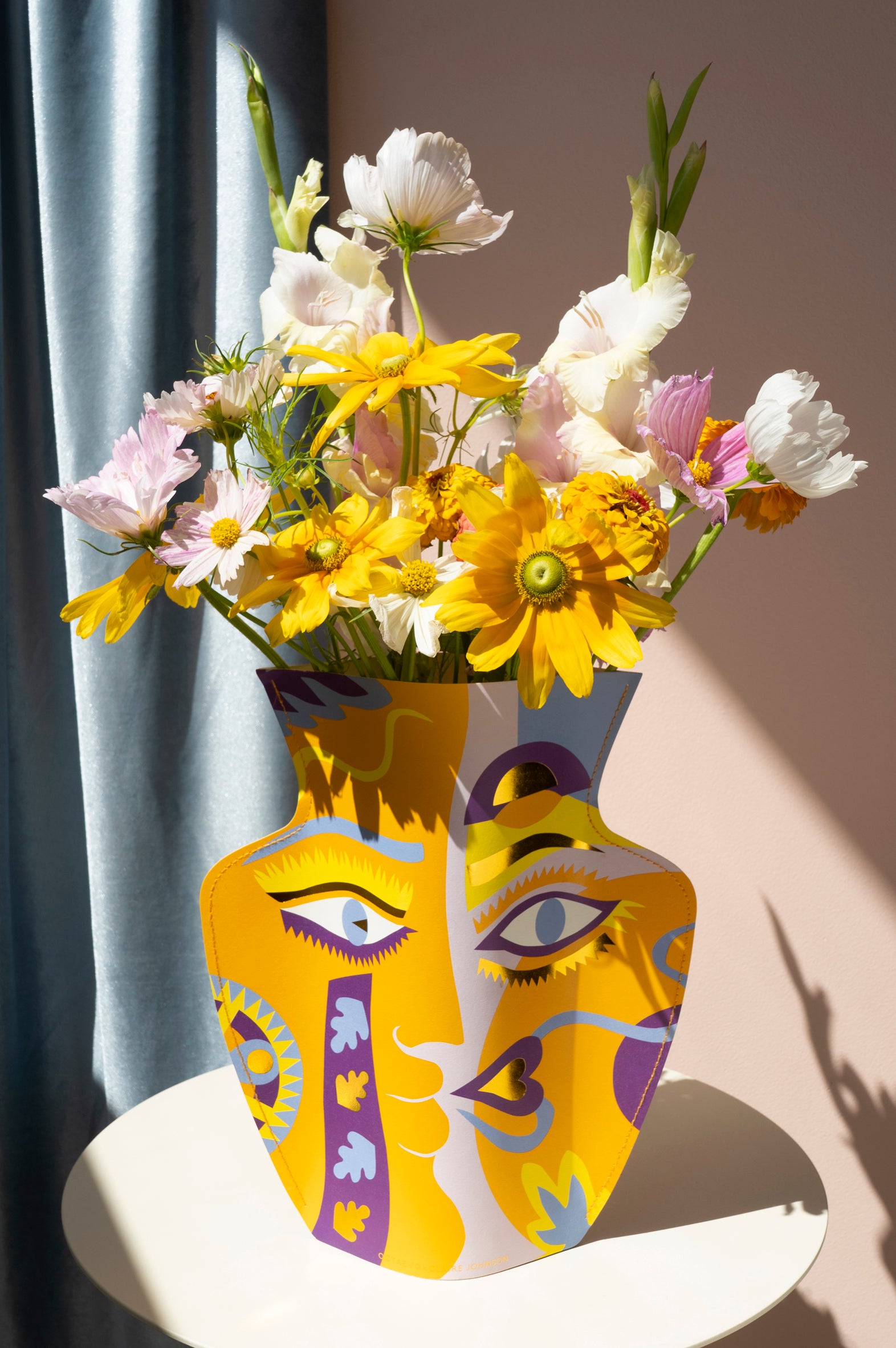 Paper Vase Olimpo Orange