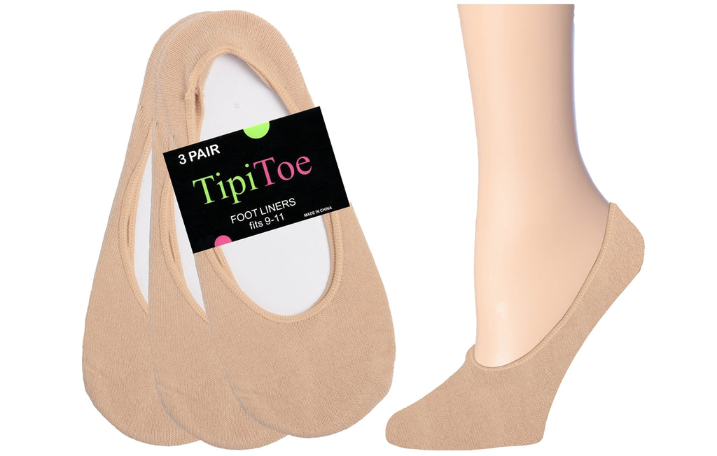 Women's 3 Pack Tipi Toe Foot Liners