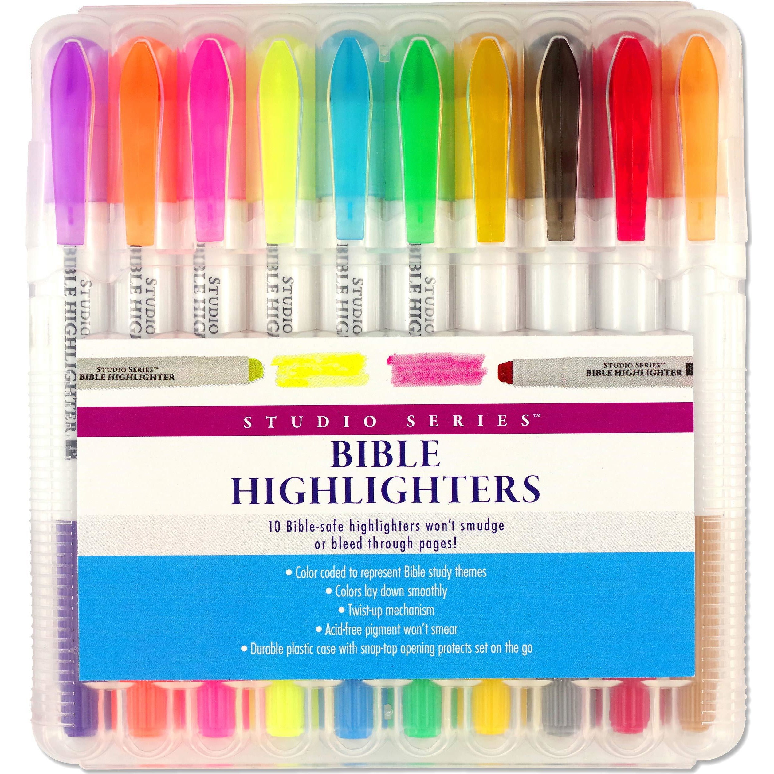 10 BIBLE HIGHLIGHTERS