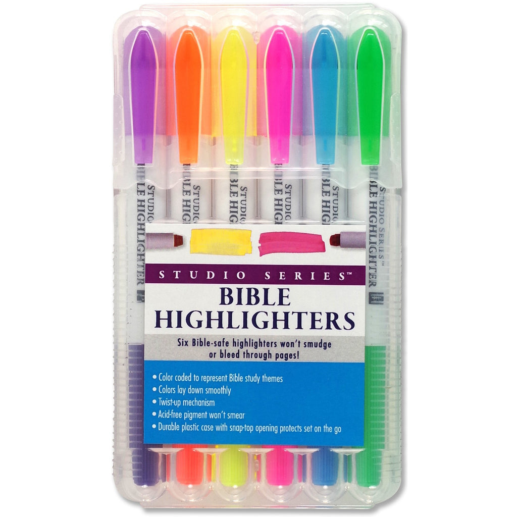 6 BIBLE HIGHLIGHTERS