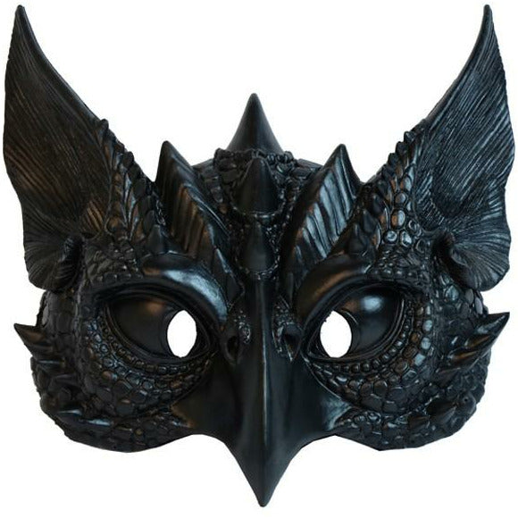 Mask-Dragon/Bird Mask Black