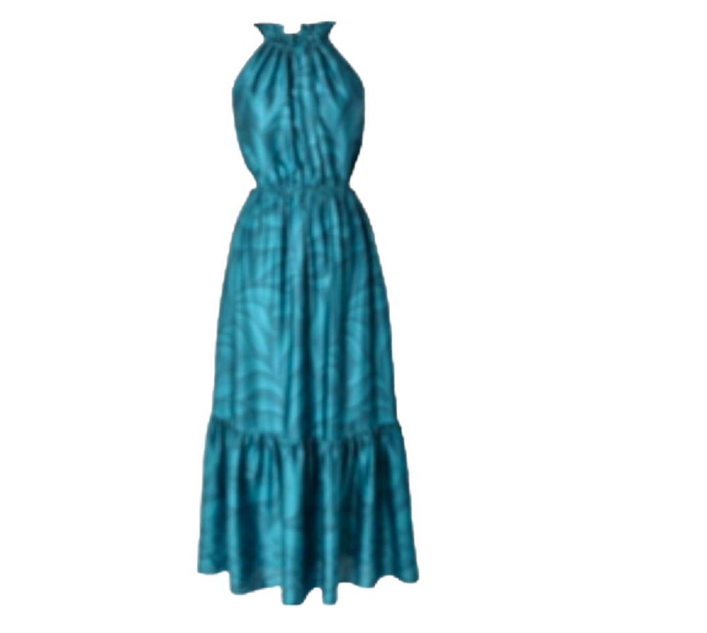 Dress Peacock / Teal - Kelly Grace Corp