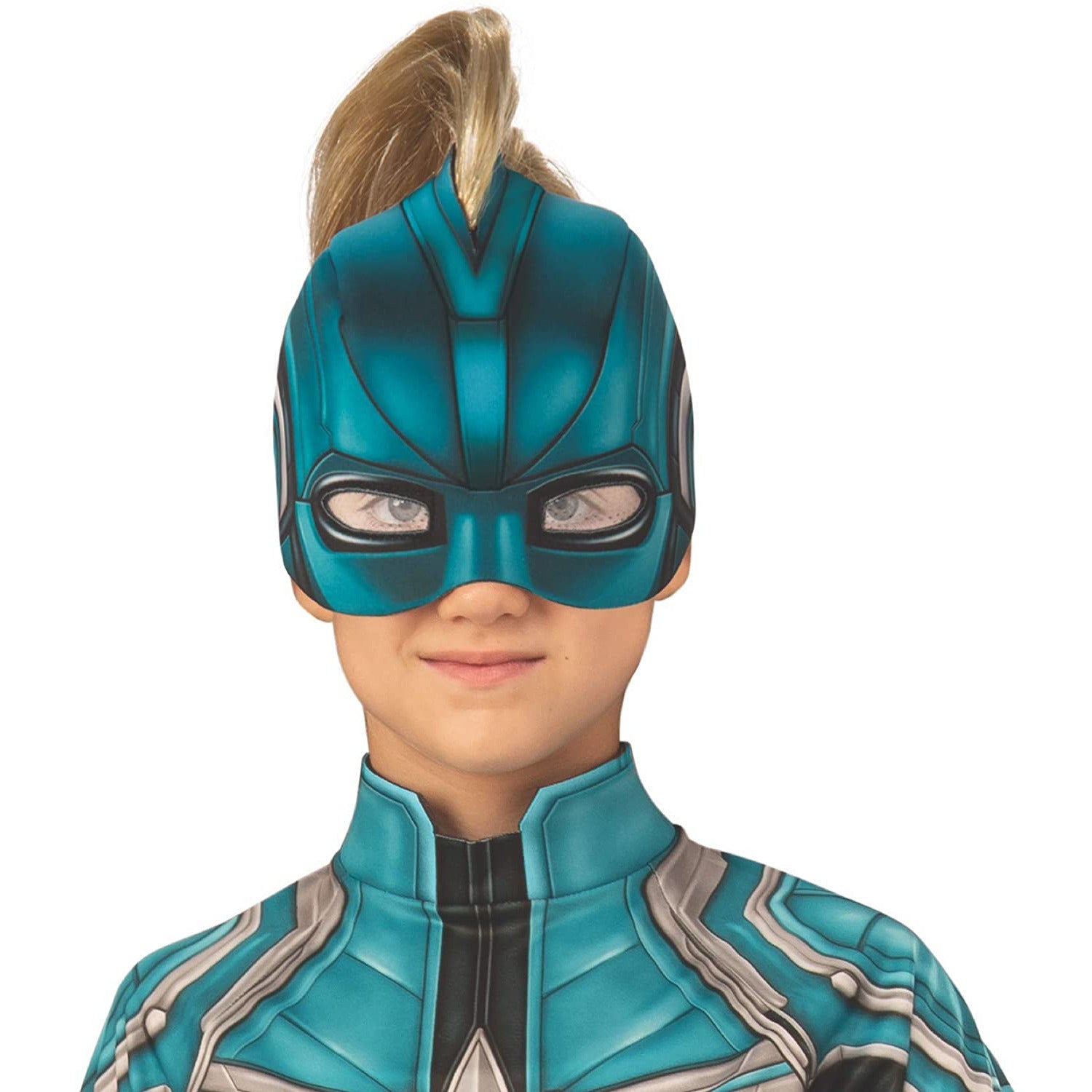 CAPTAIN MARVEL BLUE GIRL COSTUME