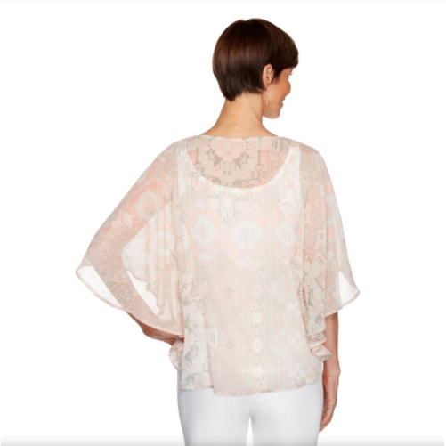 BLUSA ROSA VIENTO ELEGANTE RUBY RD