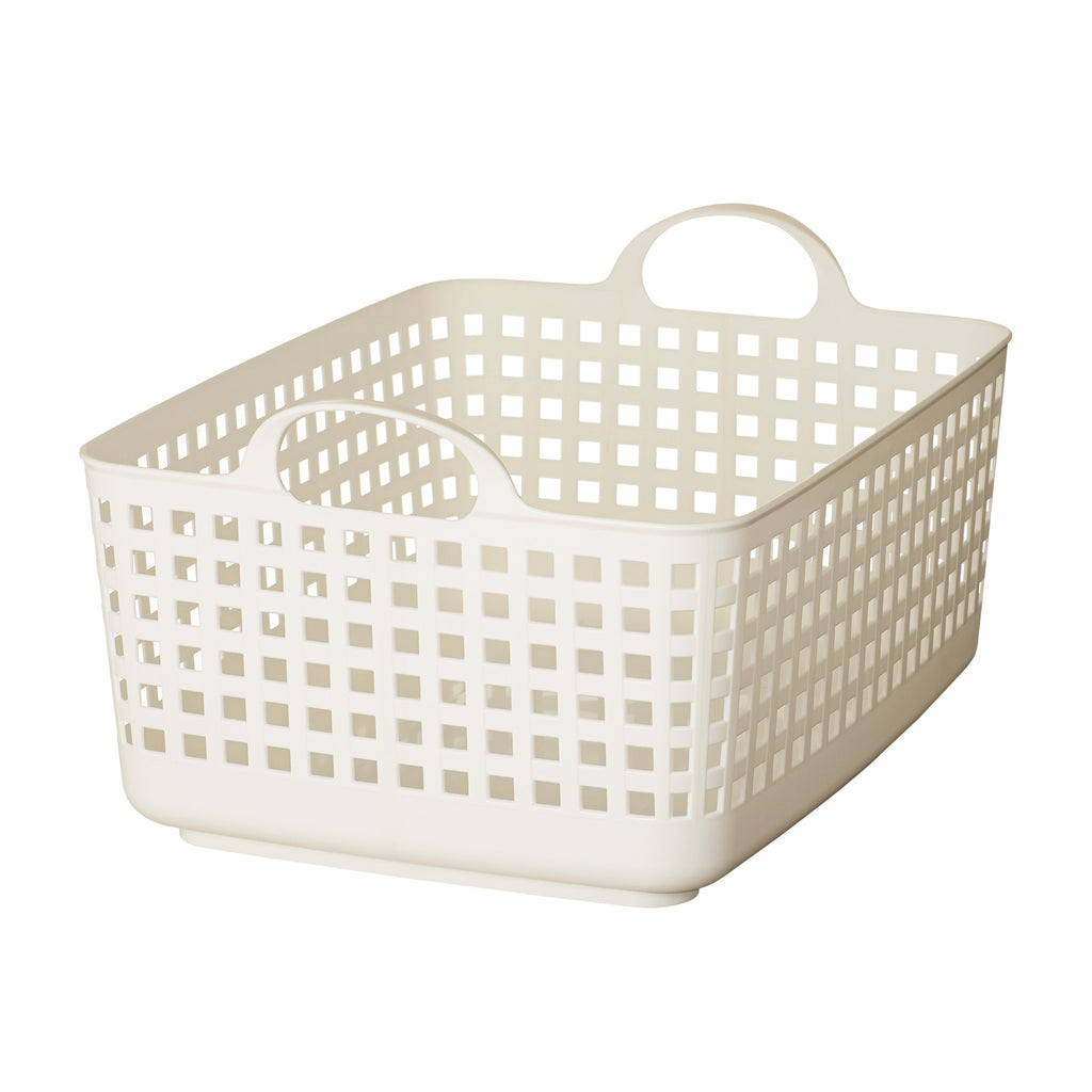 Scandinavia Bath Basket White