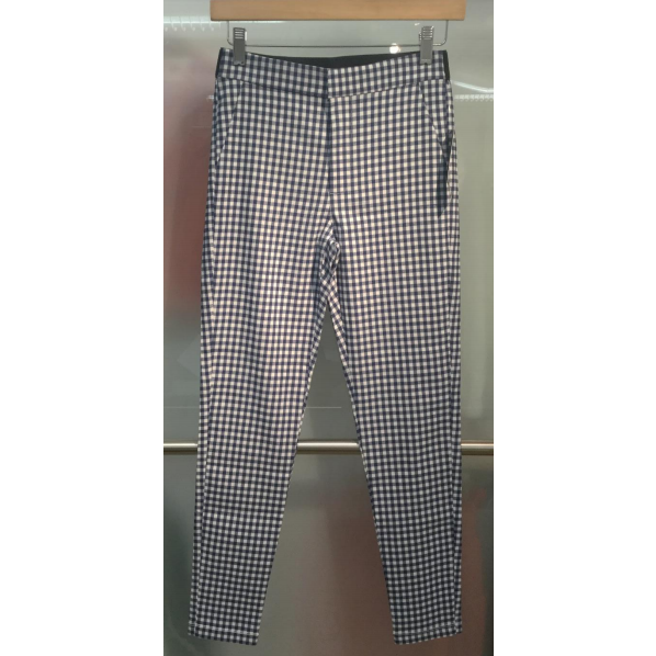 GINGHAM PULL ON PANT