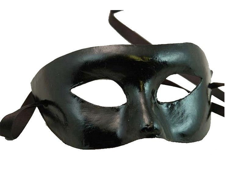 Paier Mache Masks Black