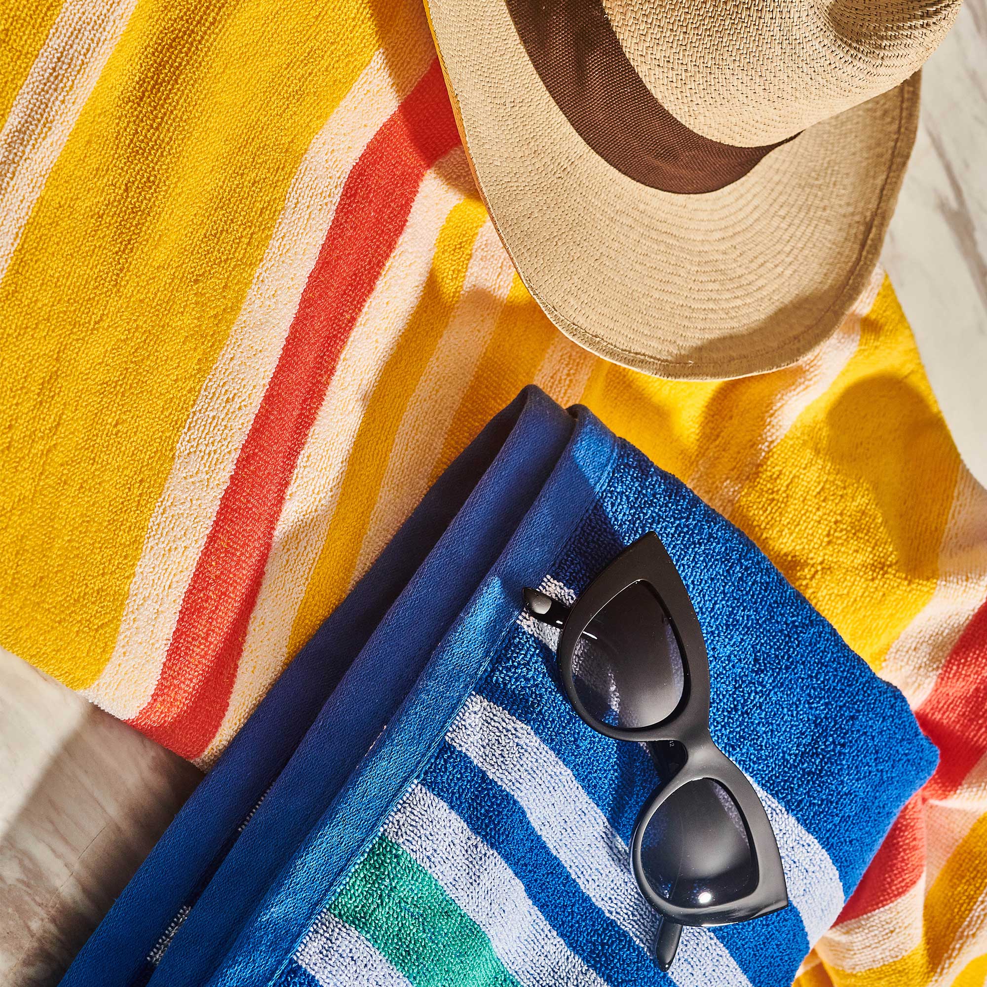 Sandbar Beach Towel Blue Tide