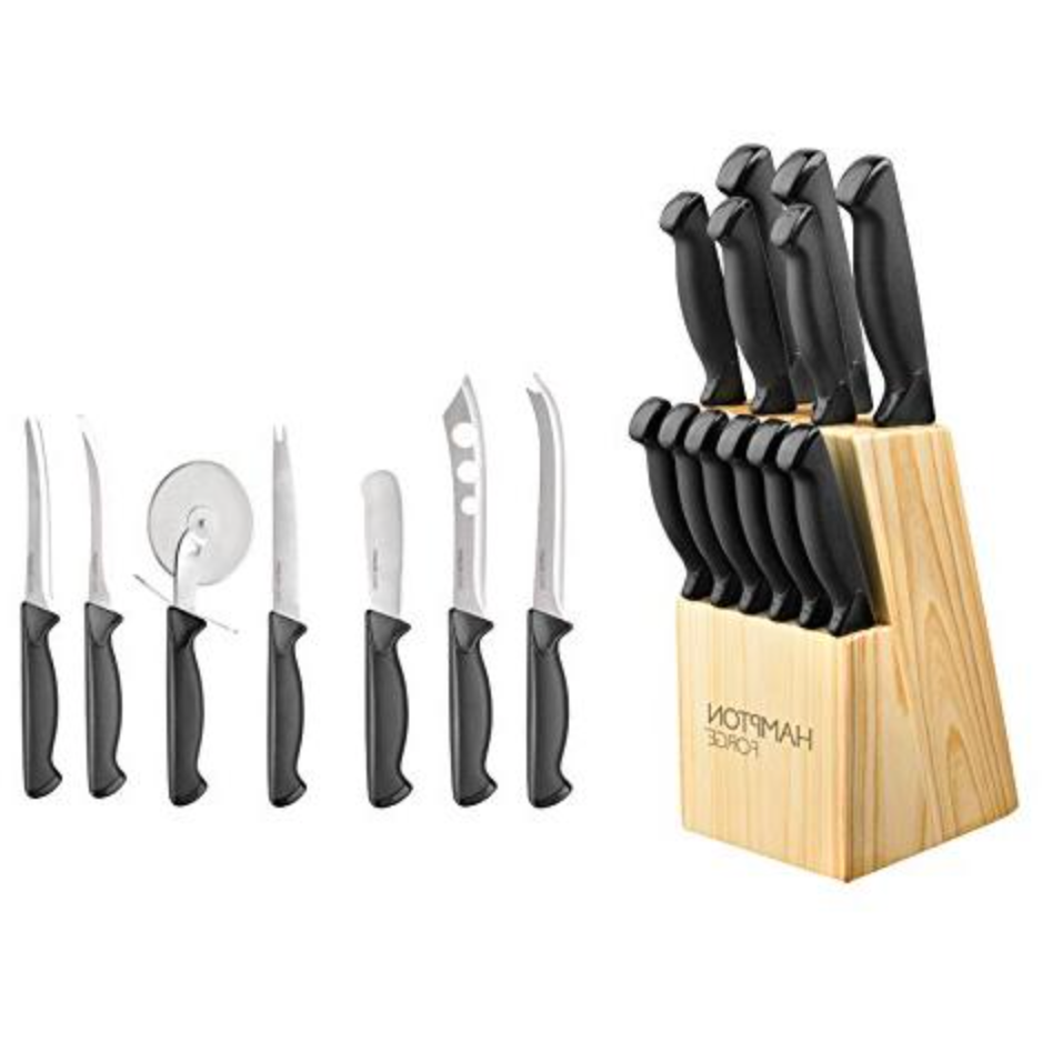 20 Piece Set Kitchen Knives