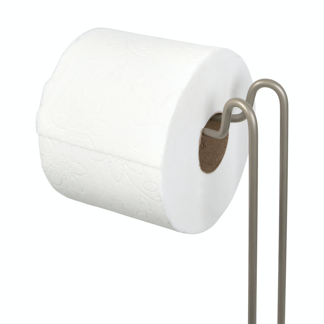 Satin Toilet Paper  Reserve and Dispenser