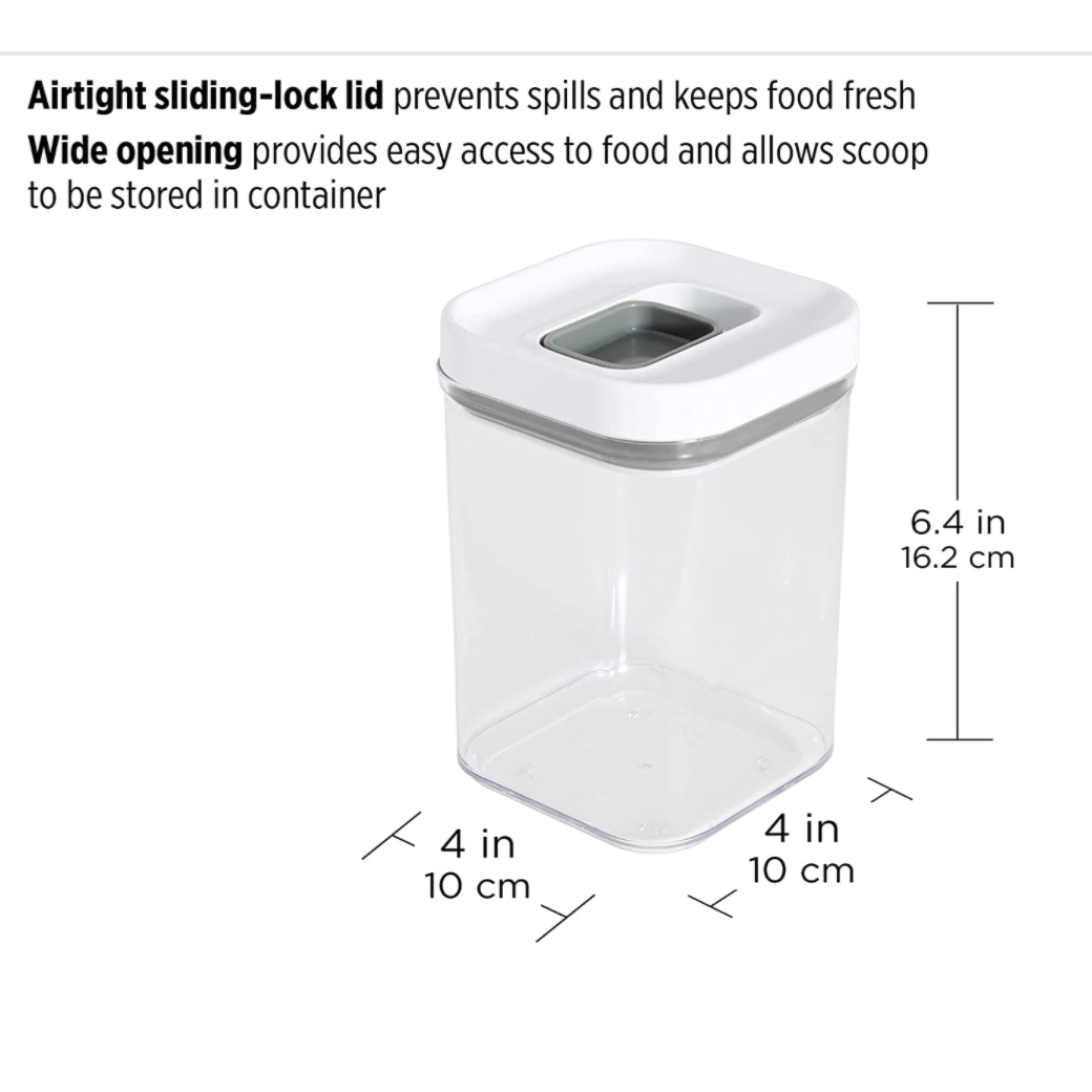 Clear Storage Container 1.0-mm5-quart