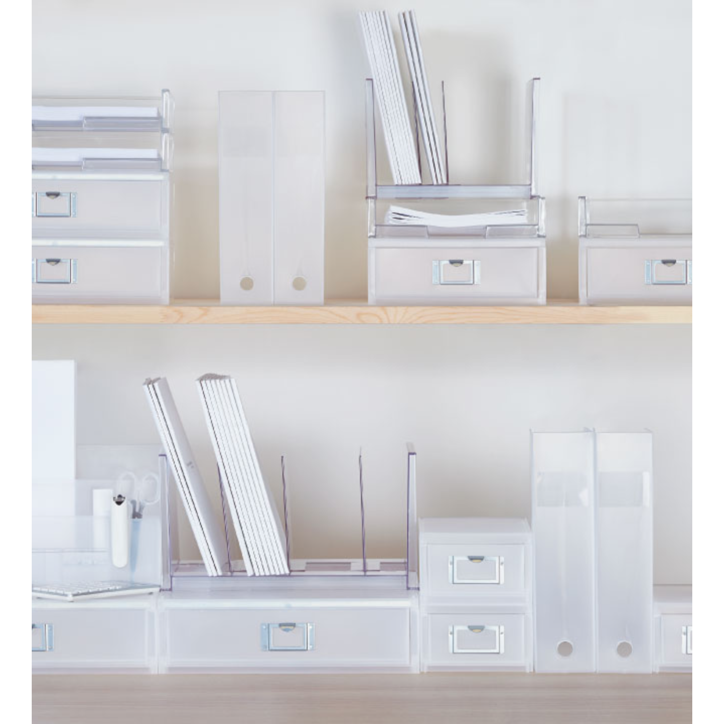 Stackable Design Letter-Sized Organizer