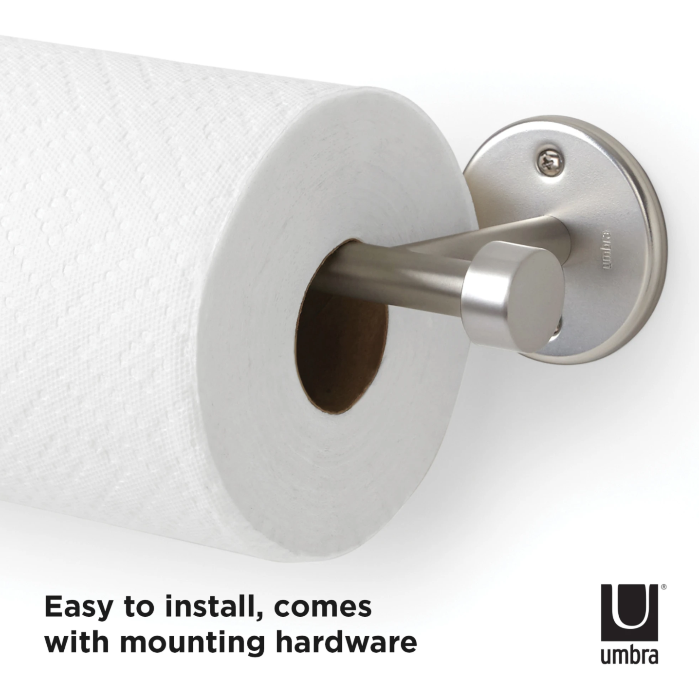 CAPPA PAPER TOWEL HOLDER NICKEL