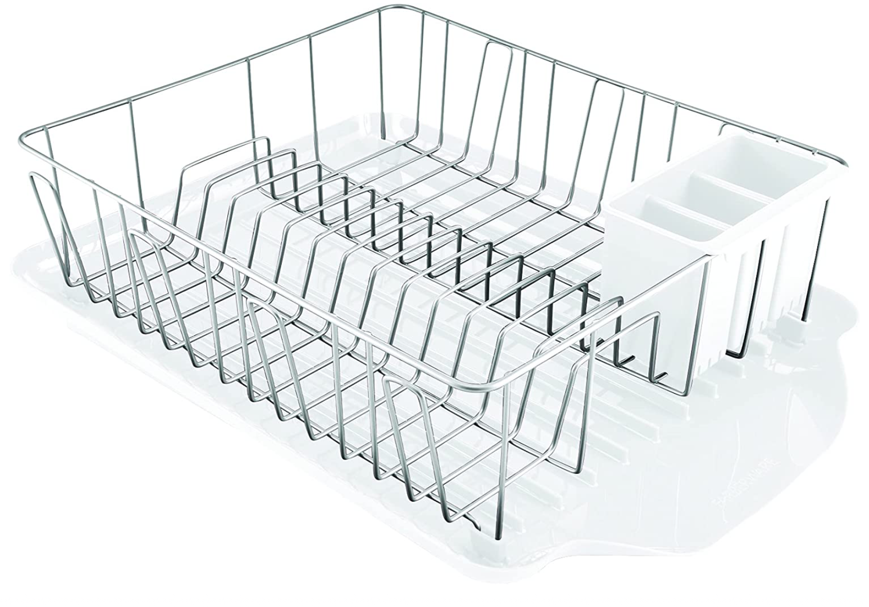 3 Piece Dish Rack White