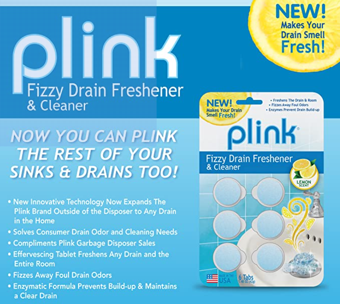 Plink Drain Freshener Set 6