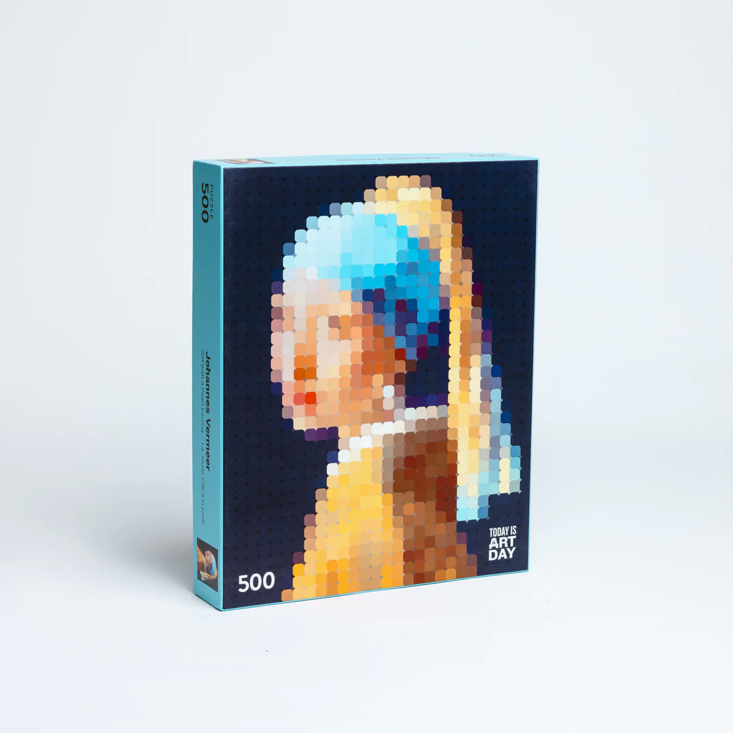 Rompecabeza Johannes Vermeer Pixel Art