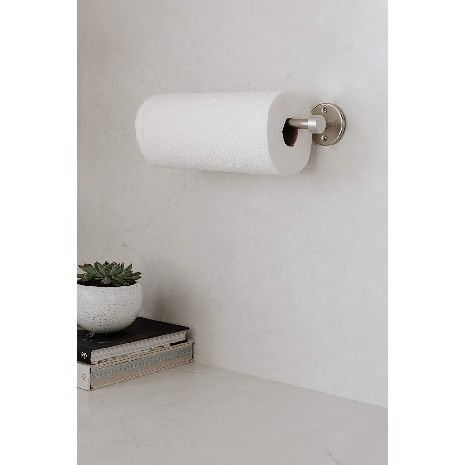 CAPPA PAPER TOWEL HOLDER NICKEL