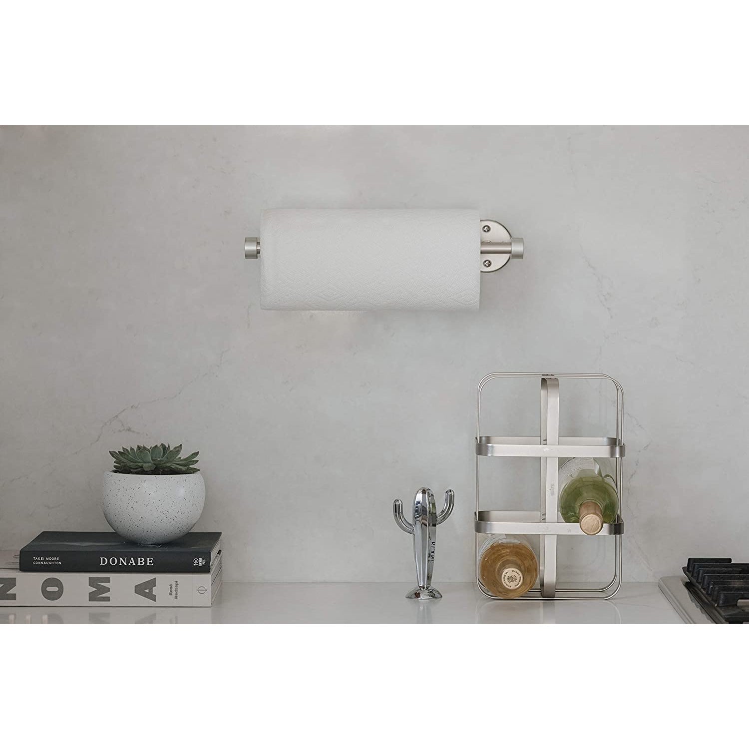 CAPPA PAPER TOWEL HOLDER NICKEL