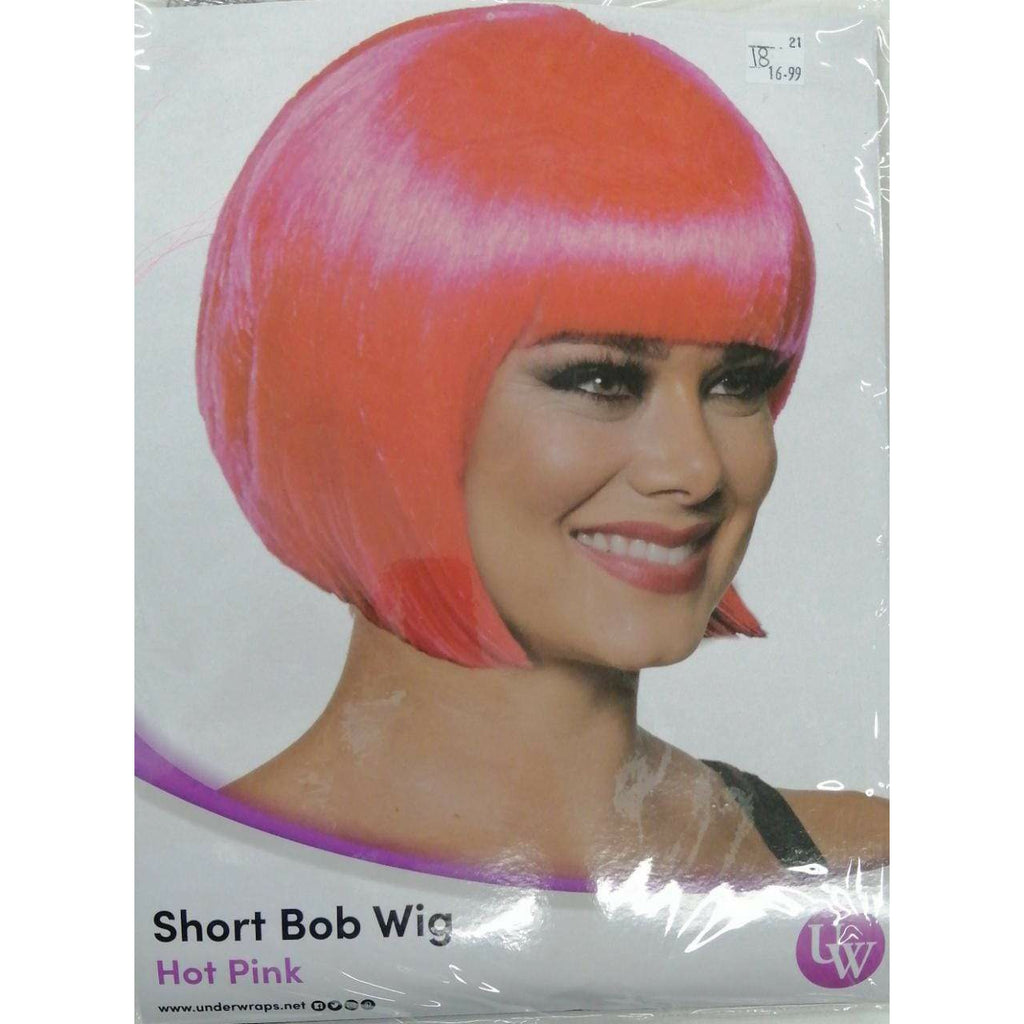 Bob cut-Hot pink