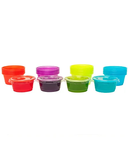 Colored Tasting Cups 2oz w/ Lid - 50 Count