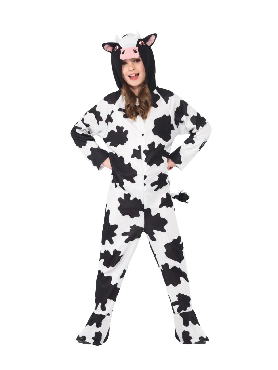 Cow Costume with Hooded All in One, Child