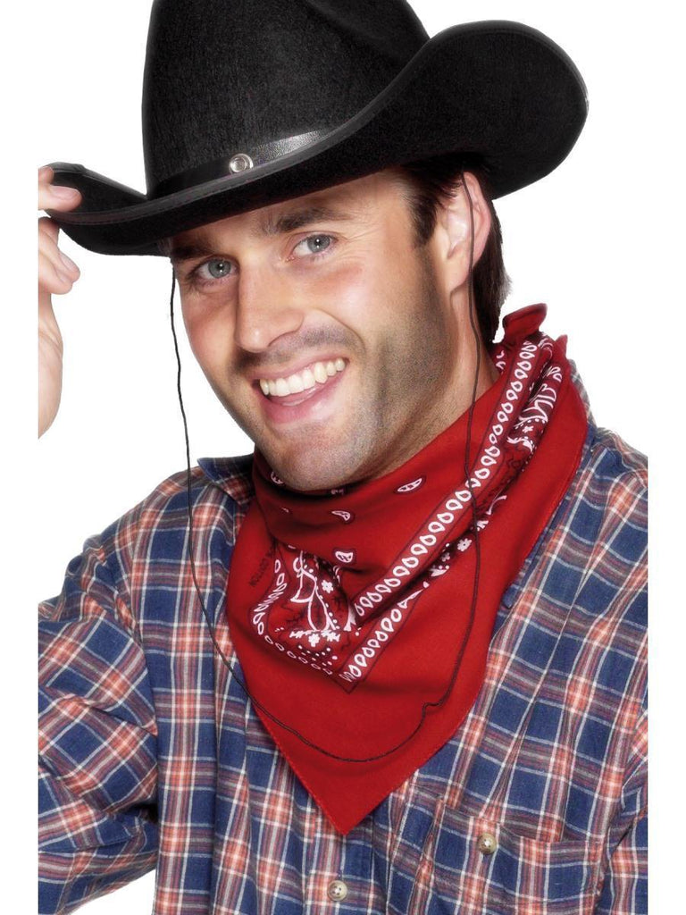 Cowboy Bandanna Red