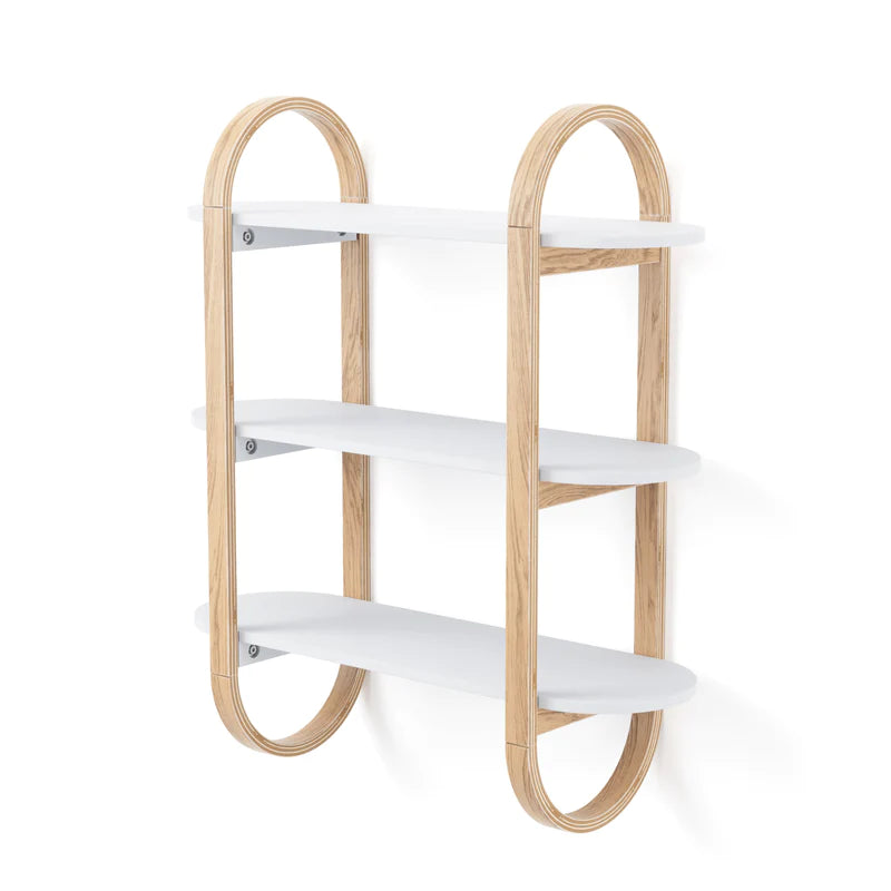 Bellwood Wall Shelf White/Natural